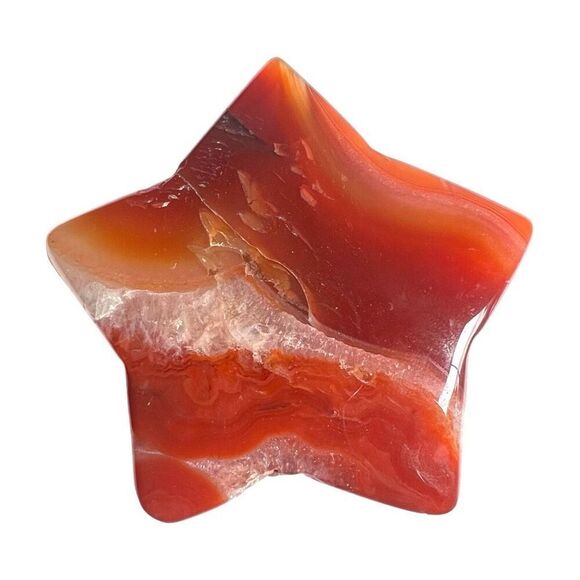 Sardonyx Crystal Star Carving (#1) - Picture 11 of 11